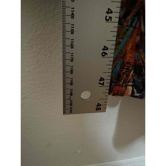 Talk to Angels Size Small Aztec Maxi Halter Neck Sleeveless Chevron Print Dress - Picture 7 of 8